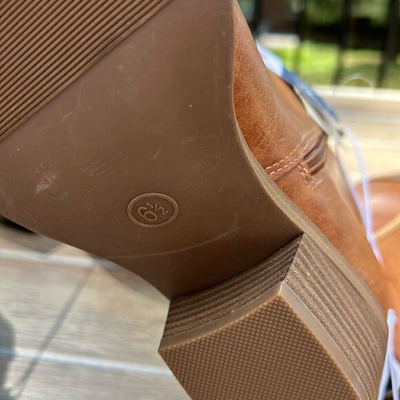 Universal Thread tan brown western cowgirl boots size 6.5 NEW - Picture 5 of 6